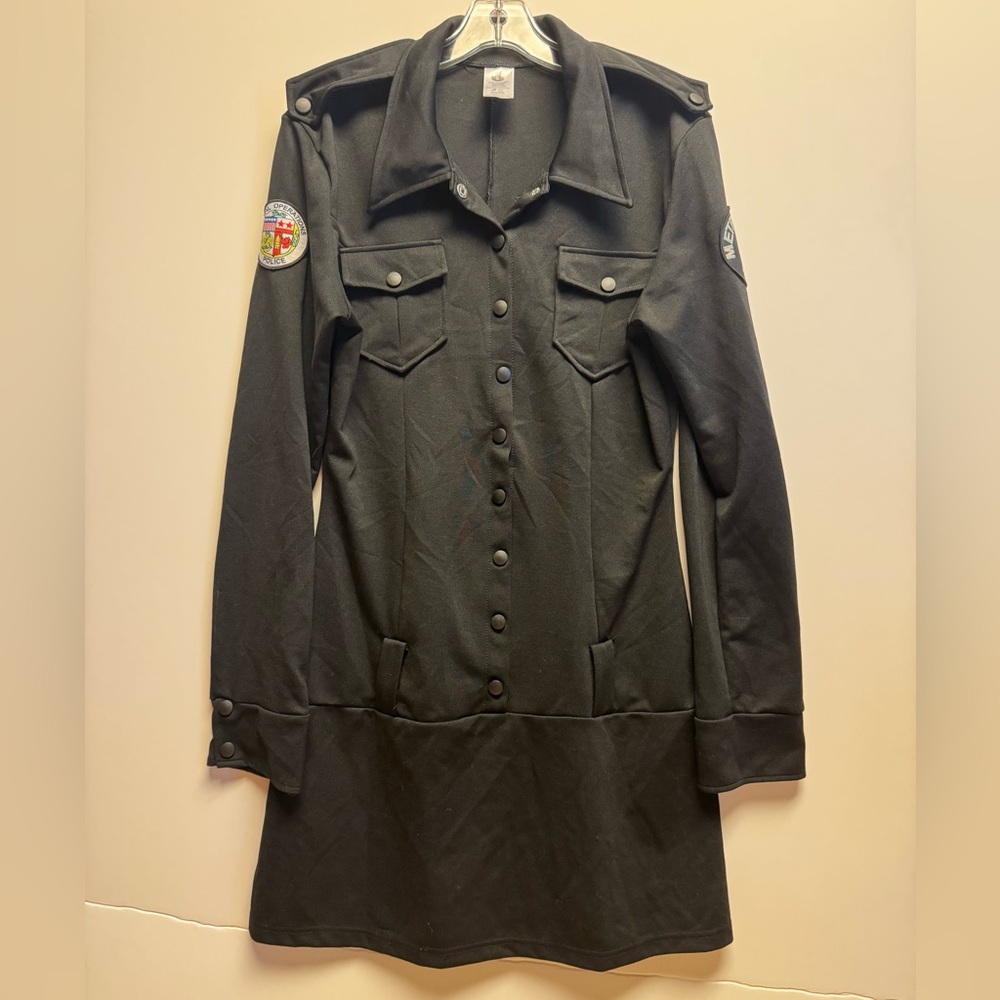 Women's Black‎ Military police Style costume